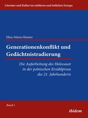 cover image of Generationenkonflikt und Gedächtnistradierung